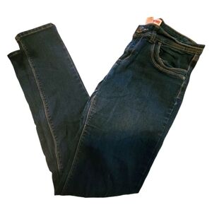 IQ & Company Blue Skinny Jeans with Tapered Leg and Stretch Size 8